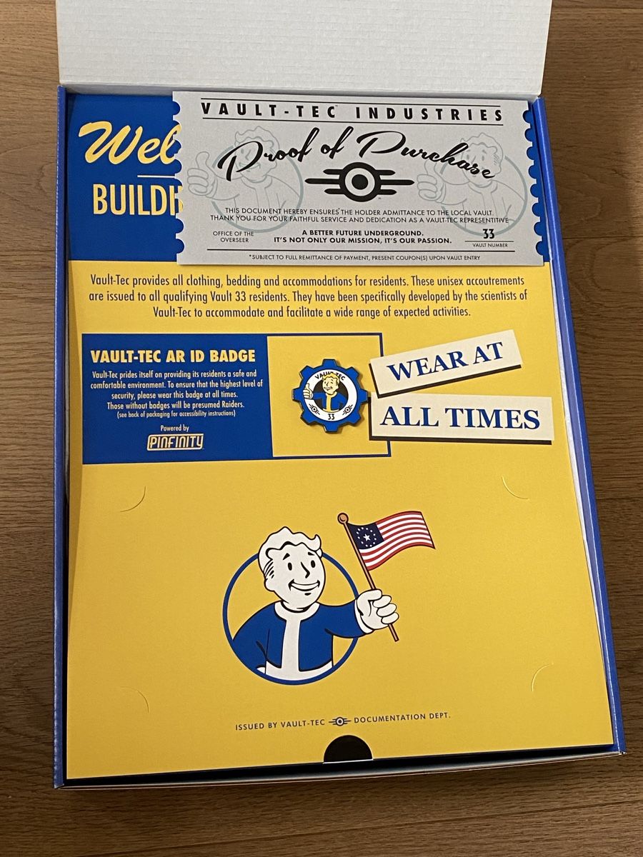 Maglioni & Felpe: Fallout Vault Dweller's Pre-Orientation Kit Limited Ed. (S) – Nuovo e nell'imballaggio originale da Zürich venduto da Yves_lk 1