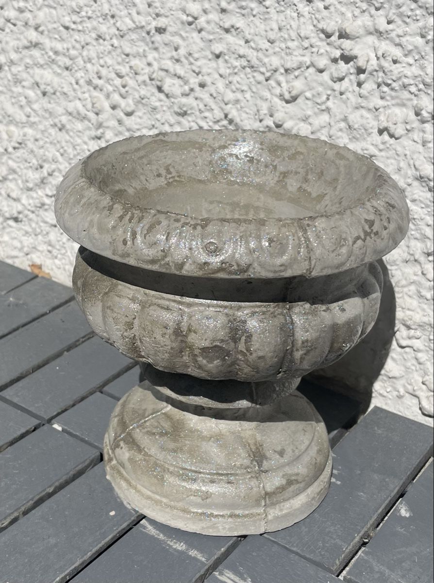 Blumentöpfe: Blumentopf Vase glitzernd – Neu und originalverpackt aus Au ZH von Jaggy4