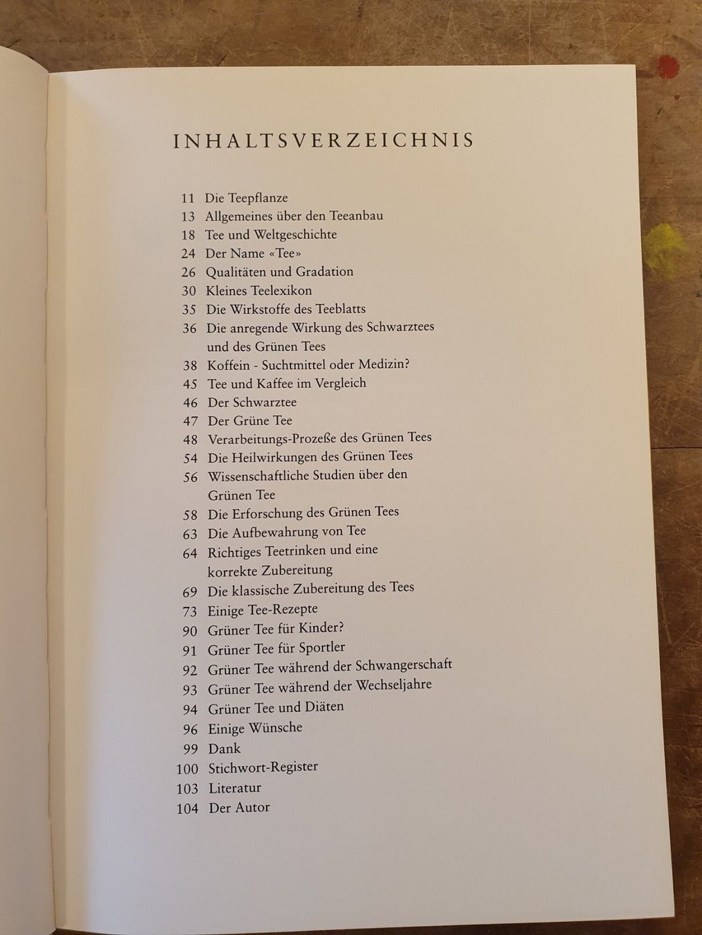 Libri: Der grüne Tee - Peter Oppliger - Midena – Usato da Zürich venduto da loosebone 3