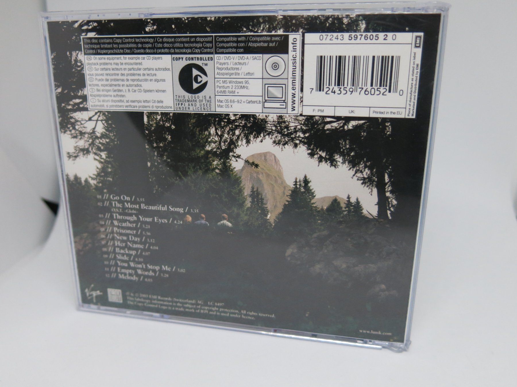 CD: CD: Lunik – Weather – Usato da Ernetschwil venduto da luisvonerni 3