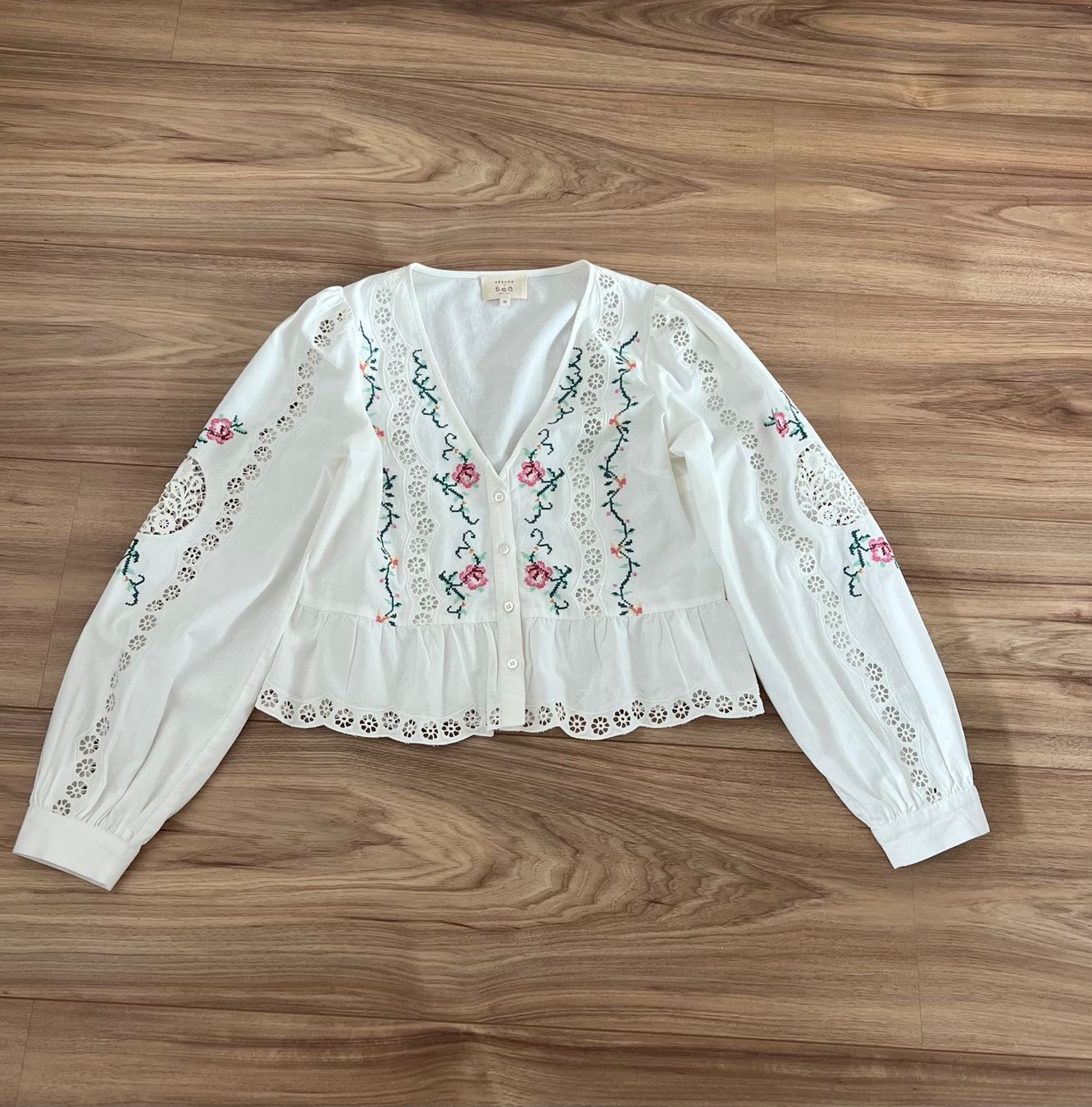 Sezane Camicette: Sézane blouse, size 36, like new – Usato da Arzier Le Muids venduto da oma_w5bq 3