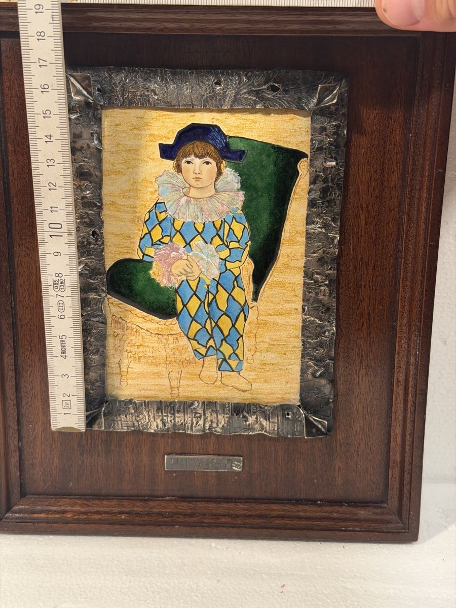 Gemälde: Charming Picasso Vintage Harlequin Wall Art - – Gebraucht aus Lausanne von vas_mbk2 2