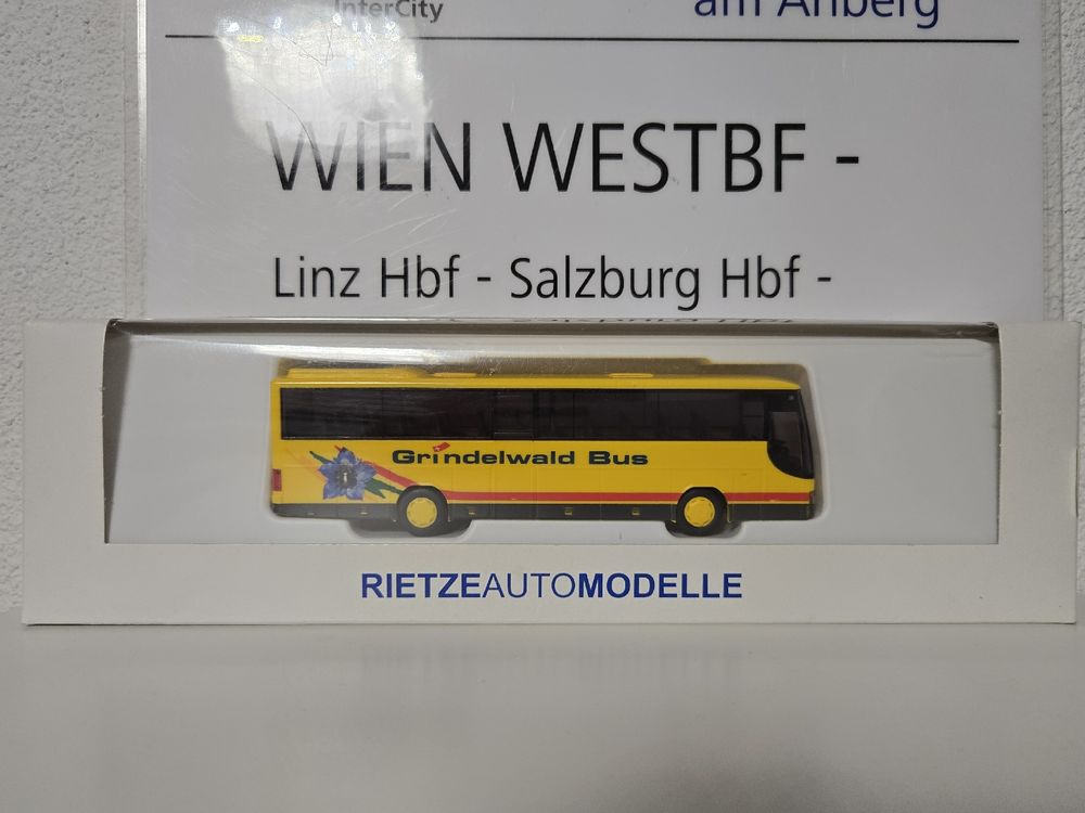 Miniature Rietze Setra 315 GT (CARTREIZE Réf. 61407, échelle H0 1/87)