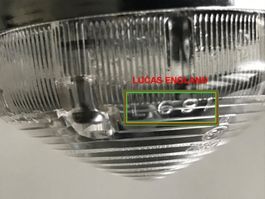 Austin Triumph Imp Marcos Blinkerlampe weisses glas NEU-Teil