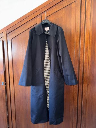 Manteau Clyde noir 36 Sezane