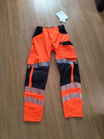 BP Warnschutz-Stretch-Hose, Gr. 46n, 1mal anprobiert