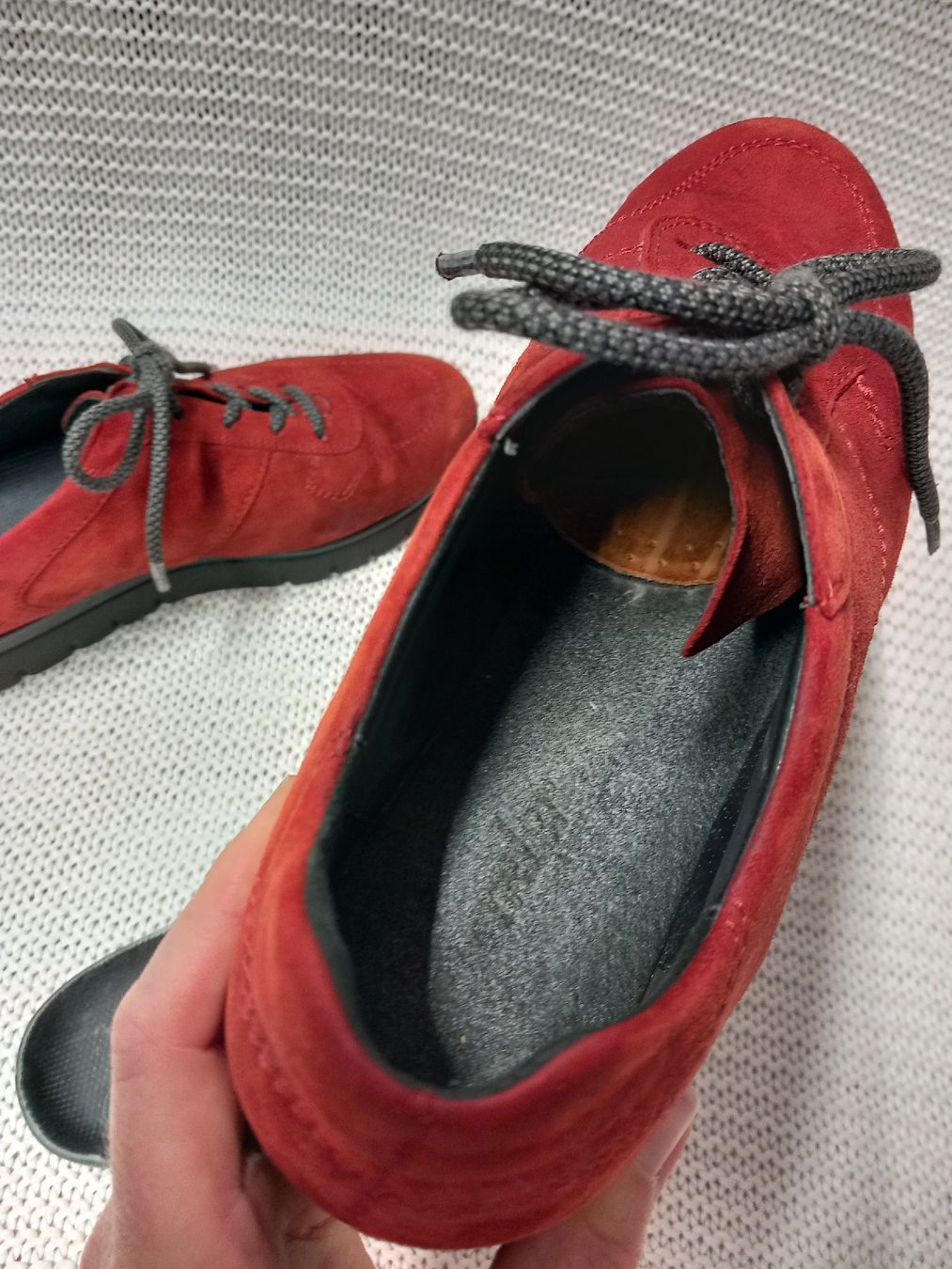 Scarpe da donna: Semler Halbschuhe Gr. 39/40 Wildleder, Luftpolster – Usato da Gwatt (Thun) venduto da umwelt-brocki 4