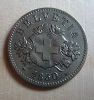 20 Rappen 1850, stgl, Kat. CHF 375.--