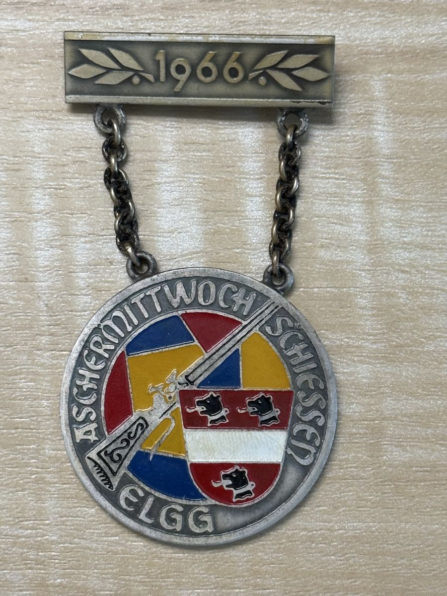 Medaglie: Medaille Elgg Aschermittwochschiessen 1966 – Usato da Elgg venduto da dan_f8gv