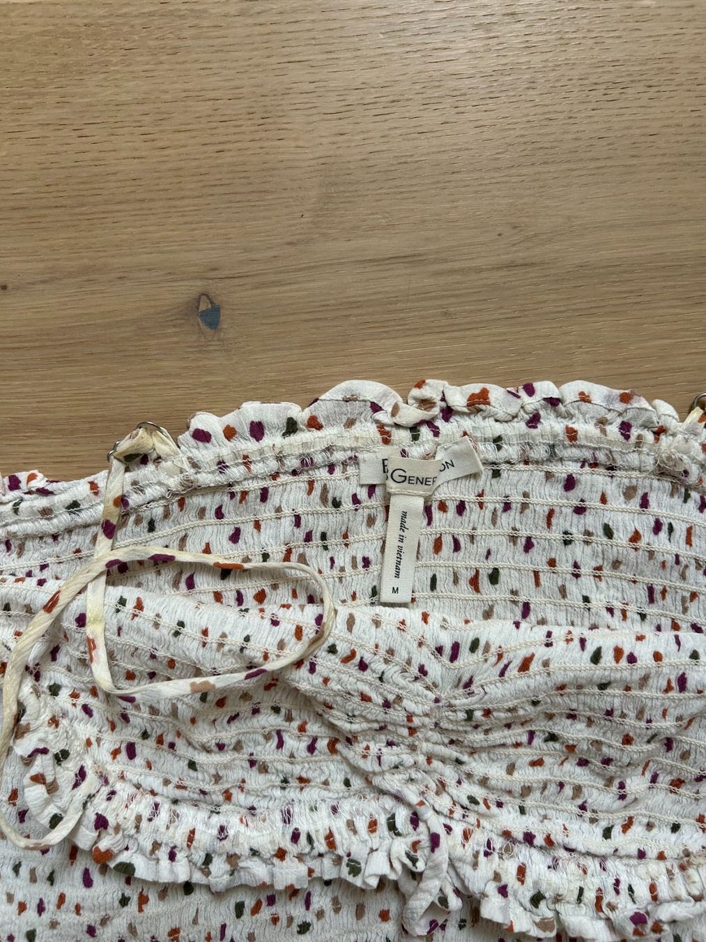Top: Süsses Sommer Top mit Muster, Gr. M – Usato da Richterswil venduto da sop_zwd9 2