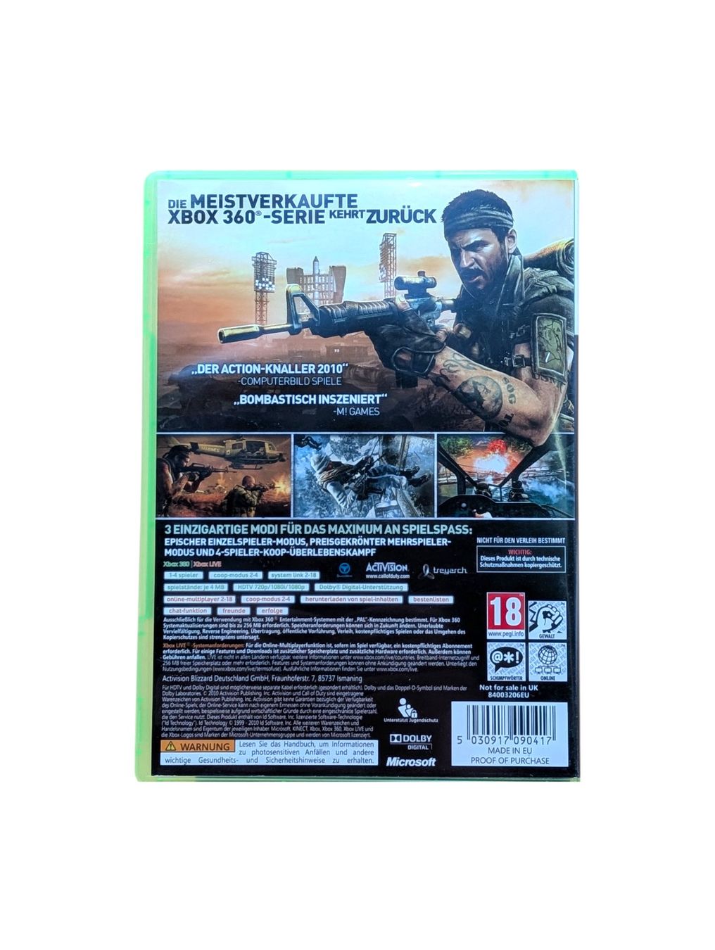 Microsoft Giochi: Call of Duty: Black Ops Xbox 360 – Usato da Domat/Ems venduto da IsseldorsShop 1