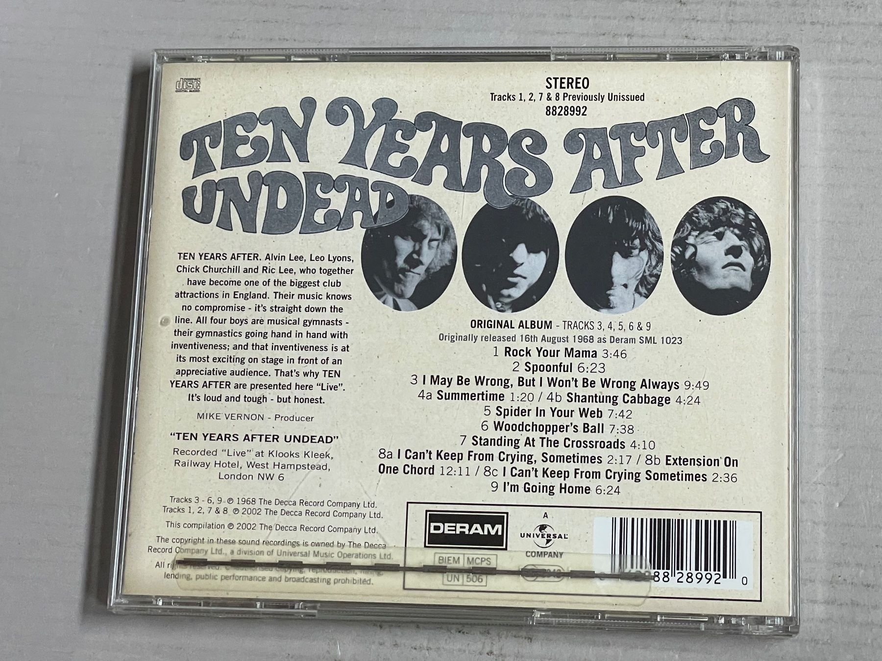 CD: Ten Years After – Usato da Muri b. Bern venduto da AdidasCollector 1
