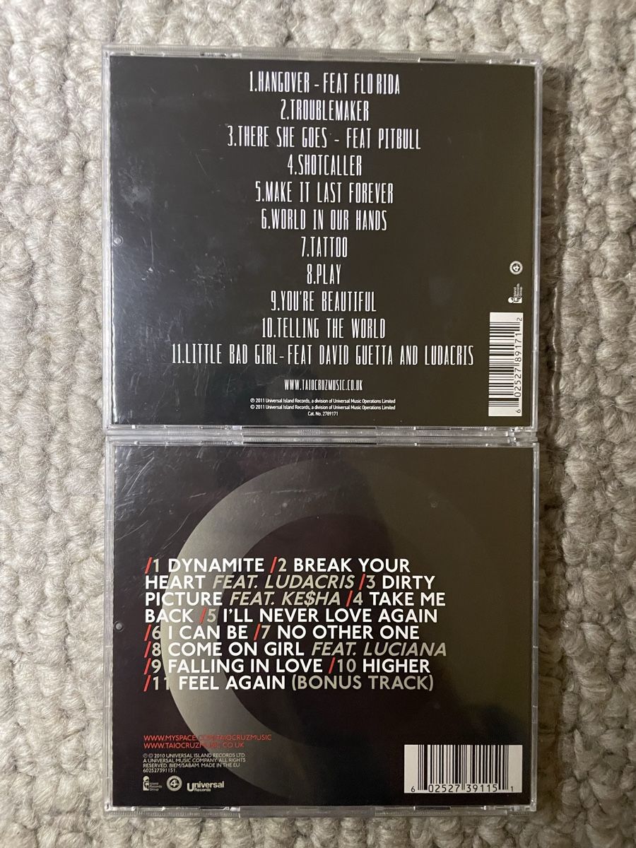 CDs: 2x Taio Cruz – Neu (gemäss Beschreibung) aus Reinach AG von trigger7811 1