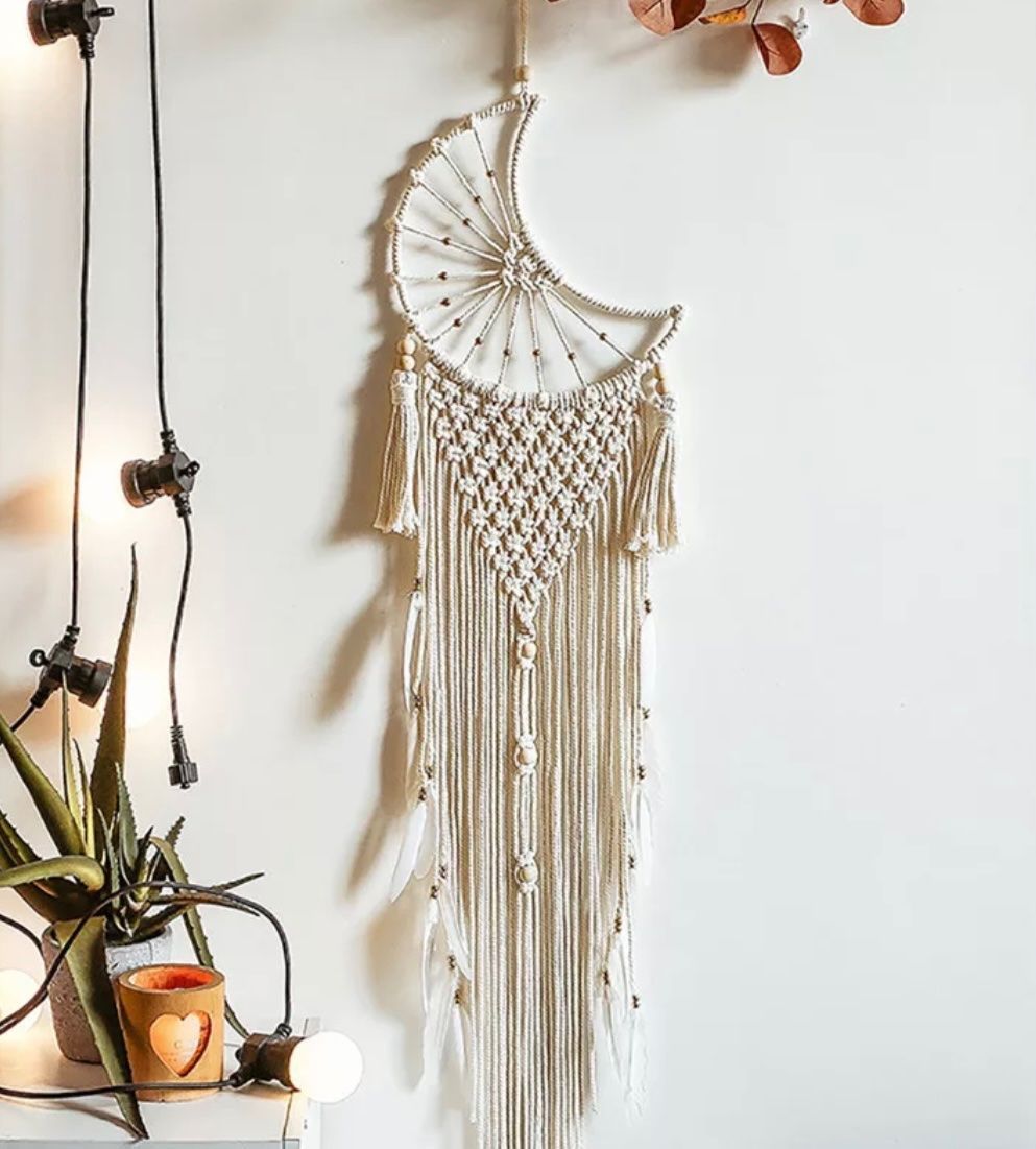 Tutte le decorazioni: Makramee Traumfänger Boho-Lux Nea – Nuovo e nell'imballaggio originale da Lachen SZ venduto da Luxolino