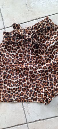 SHORT AMISU LÉOPARD 34
