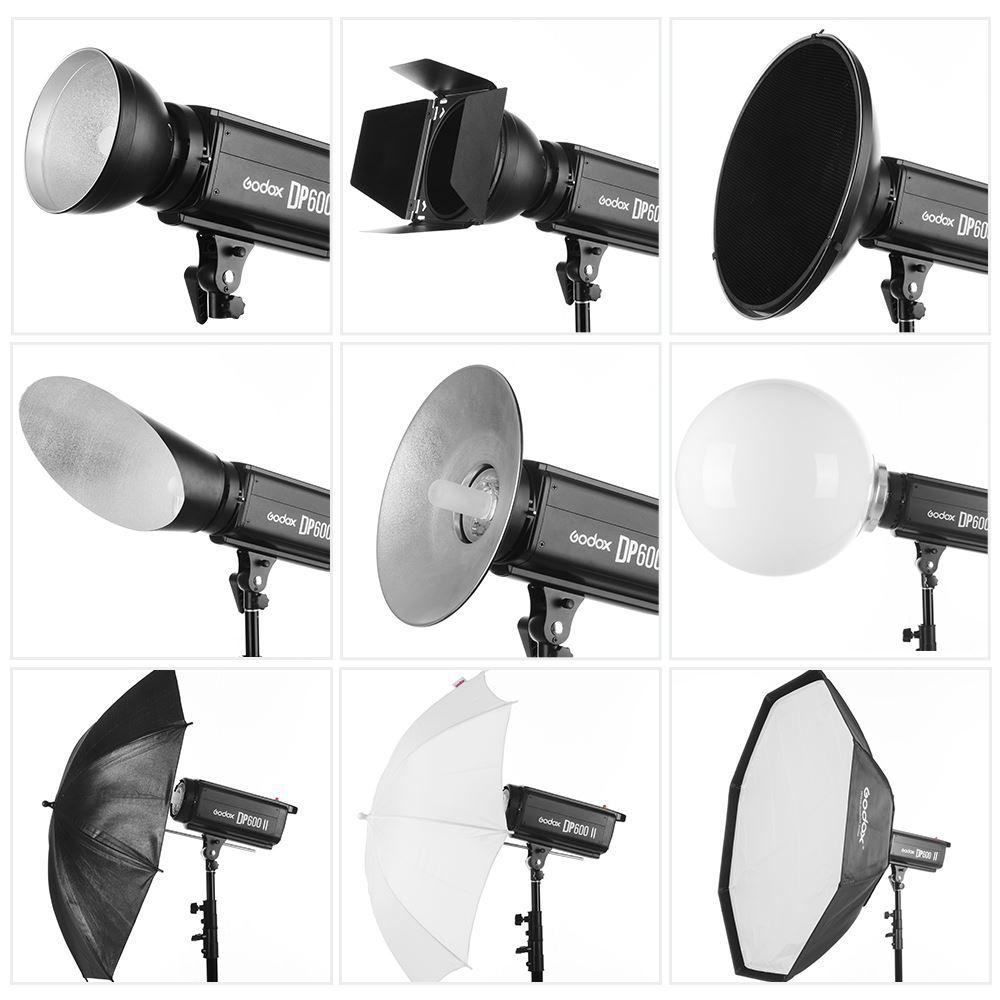 Godox Flash: Godox DP600II 600W GN80 Blitzlicht – Nuovo e nell'imballaggio originale da Malans GR venduto da BUYBEST-Schweiz 2