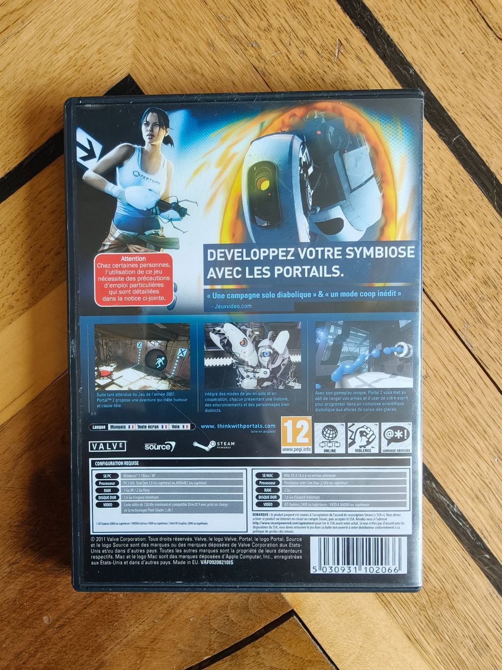Valve Giochi: Videospiele/Jeu PC Portal 2 Valve – Usato da La Chaux-de-Fonds venduto da glad0s 2