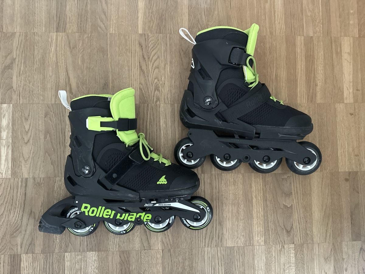 Patins à roul. & inline: Rollerblade Inline Skates Micoblade Grösse 38-40 – D'occasion à Bäch SZ par marco0003