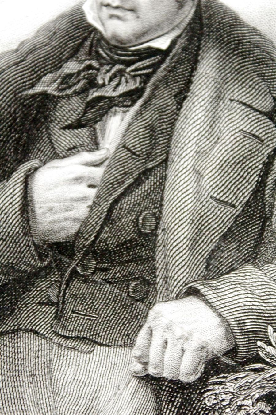 Incisioni: Stahlstich CHATEAUBRIAND, um 1850 – Usato da Bern venduto da kultiges 6