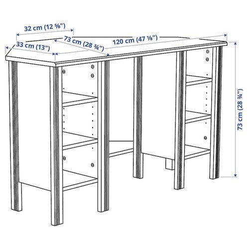 Ikea Schreibtische: IKEA Brusali white corner desk – Gebraucht aus Gattikon von mat_wt5v 1