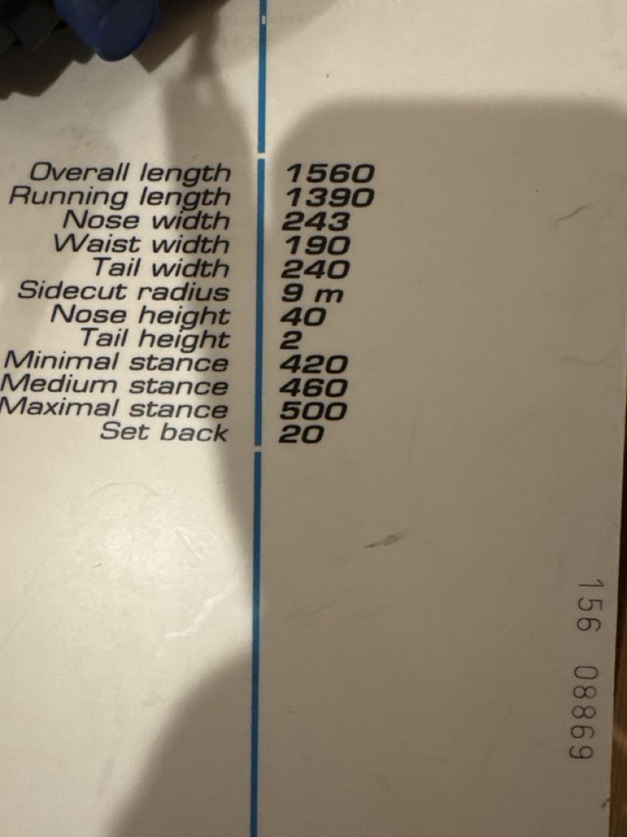 Board: Snowboard 156cm Bindungen inkl., Speedboard F2 – Usato da Schliern b. Köniz venduto da amo_lln9 1