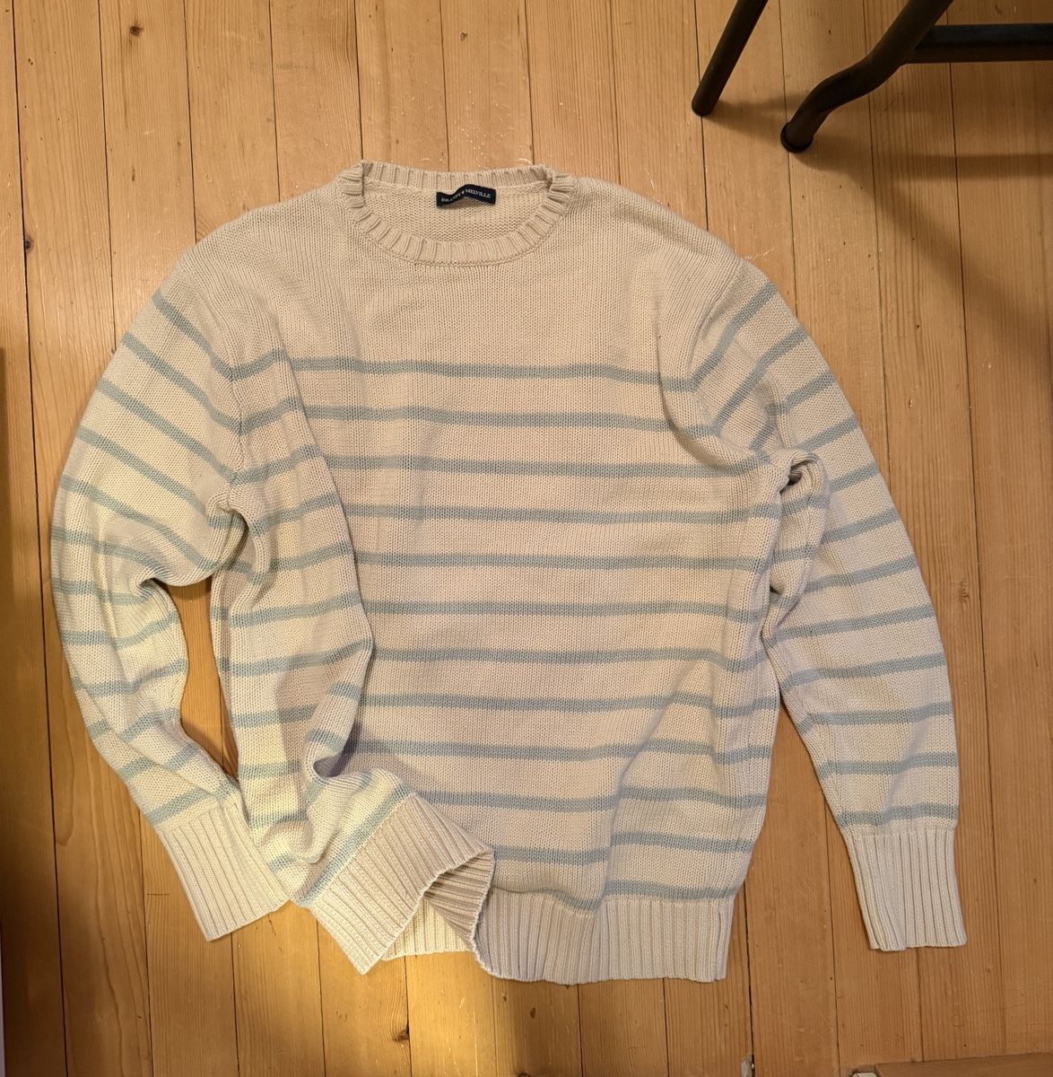 Brandy Melville Maglioni & Felpe: Brandy Melville, warmer Strickpullover mit Streifen – Usato da Oberägeri venduto da mic_m272