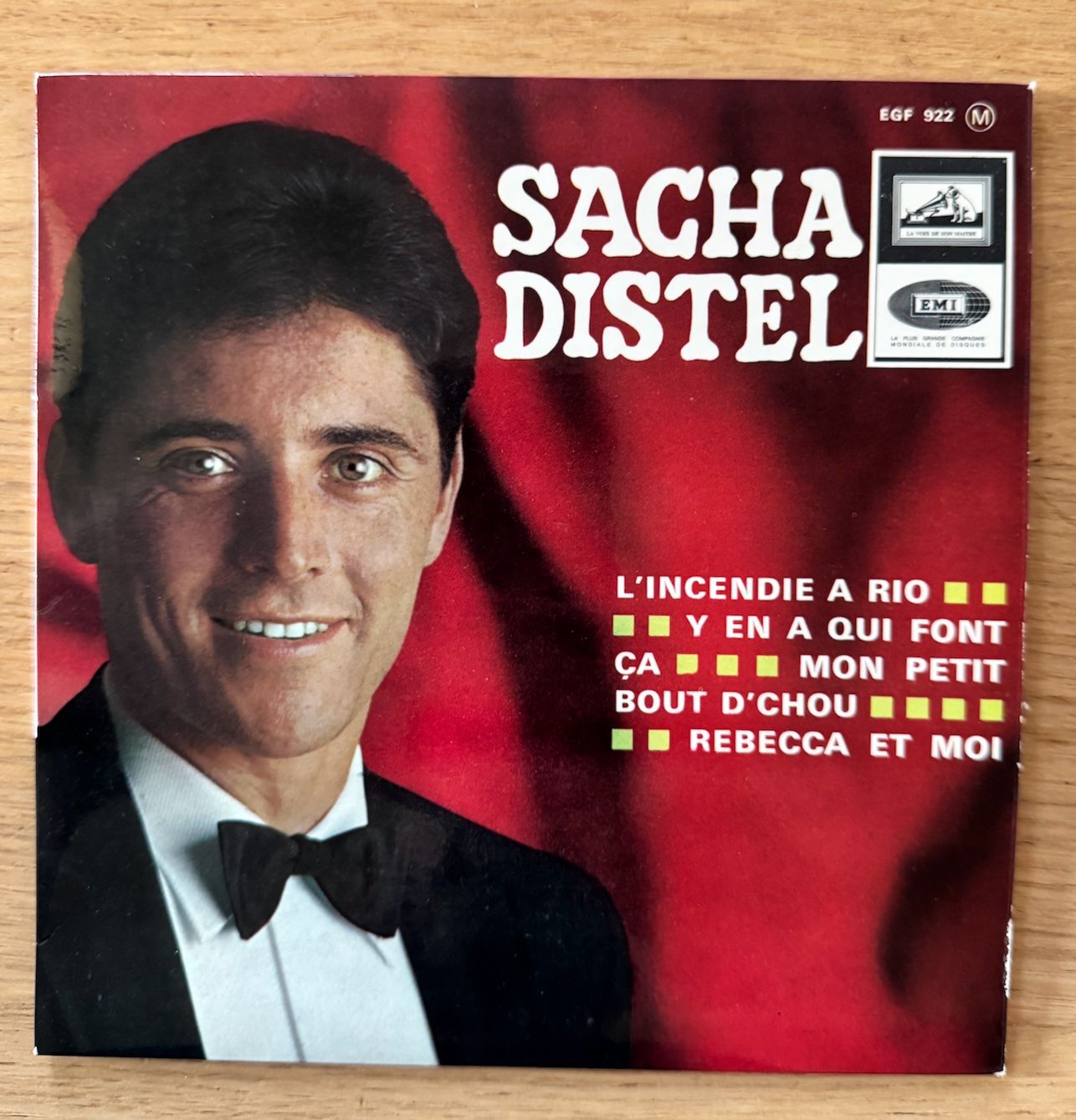 Dischi in vinile: Sacha Distel 45T – Usato da Lausanne venduto da davzic