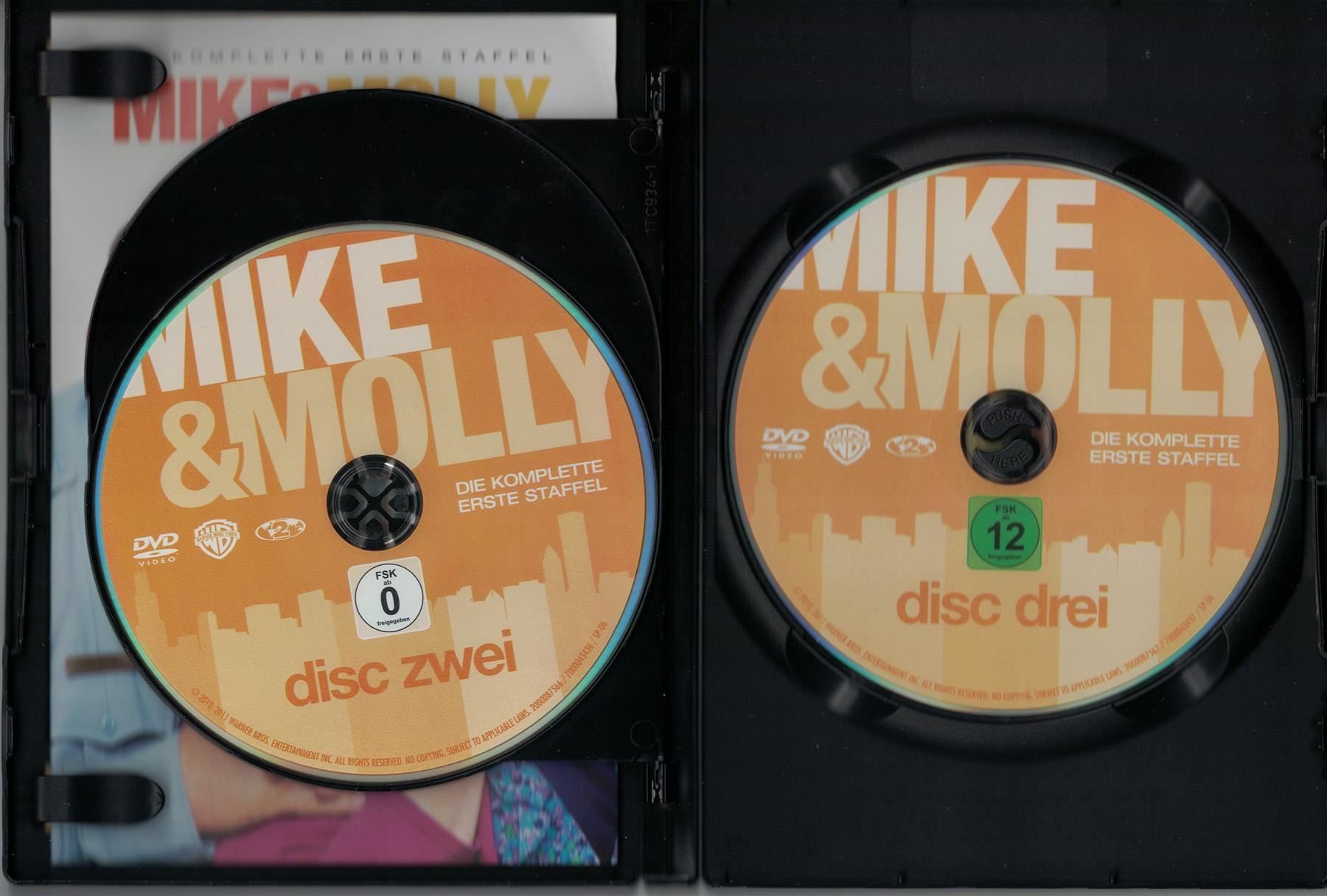 Tutti i DVDs: Mike & Molly - Staffel 1 – Usato da Wolfhausen venduto da uchuva26 2