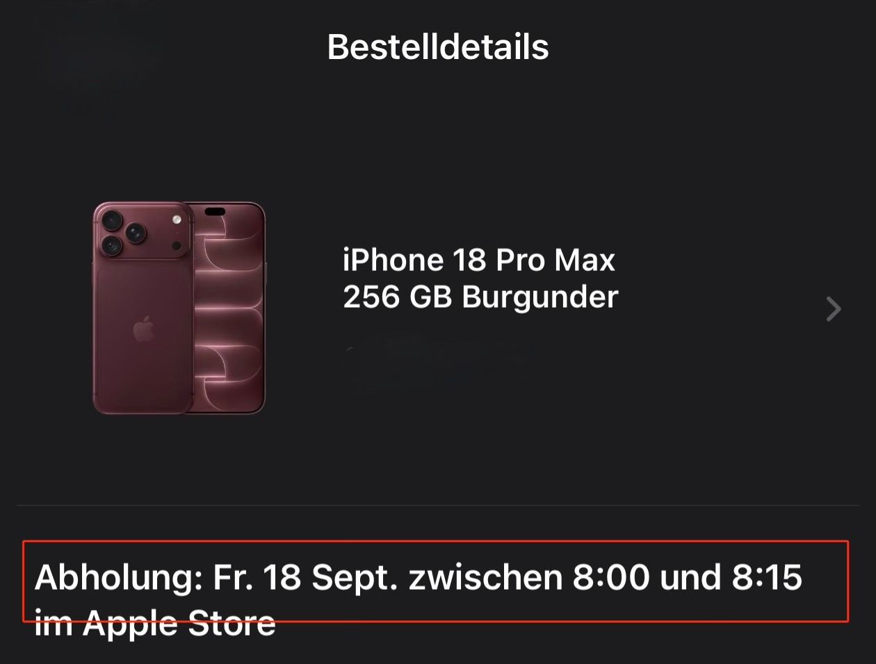 Apple Telefoni cellulari / Smartphones: iPhone 18 Pro Max - jetzt verfügbar! – Nuovo e nell'imballaggio originale da Muttenz venduto da Johnny_Wishbone69 1