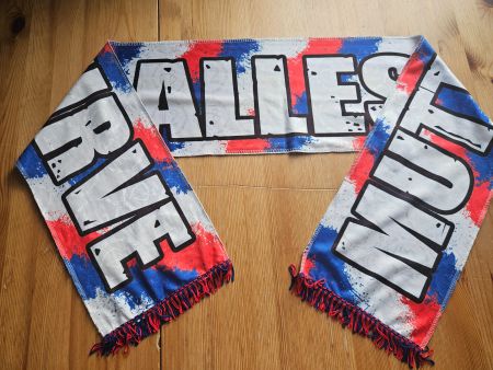 FC Basel Fan Schal Muttenzerkurve Alli Alles Gäh FCB