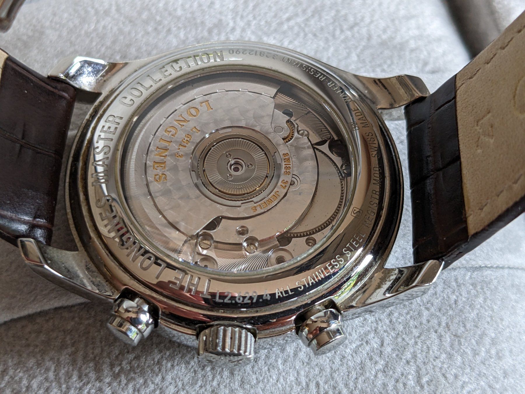 Longines Orologi: Longines Master Collection Chronograph L2.629.4.78.5 – Usato da Stallikon venduto da Wagi2 7