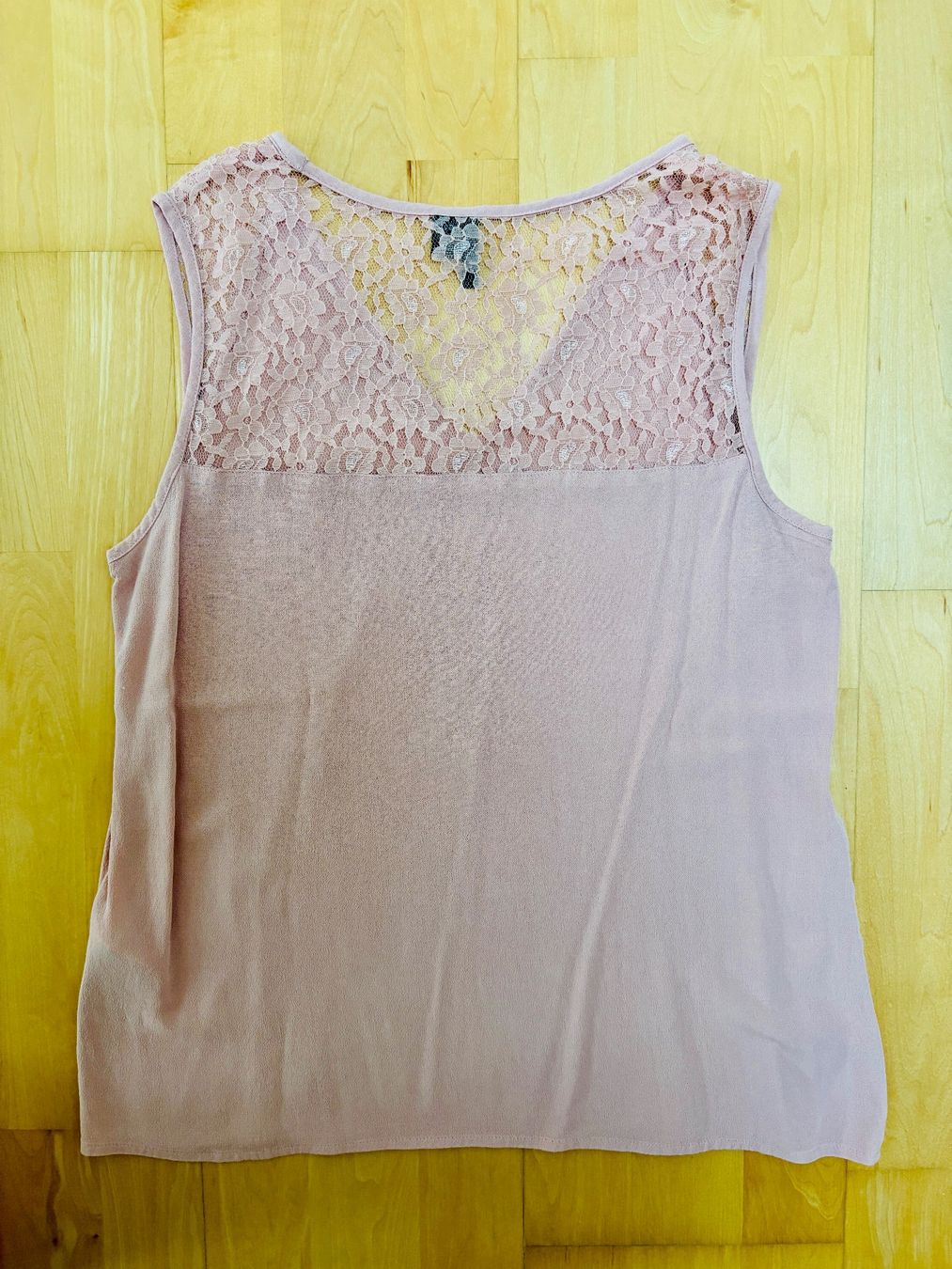 Vero Moda Tops: Rosa Blusentop mit Spitze, VERO MODA, Gr. S - Neu – Neu (gemäss Beschreibung) aus Ennetbürgen von Evelyne_G 1