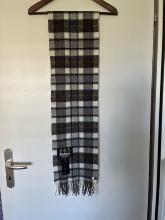 Barbour International Schal kariert, sehr guter Zustand