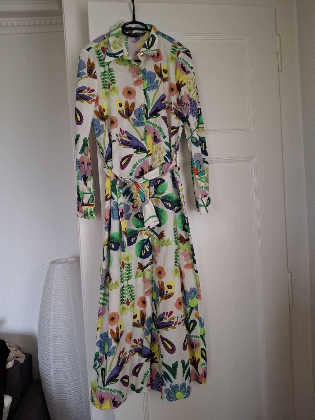 Zara Vestiti: Robe chemise florale Zara S – Usato da Lausanne venduto da Cognitia