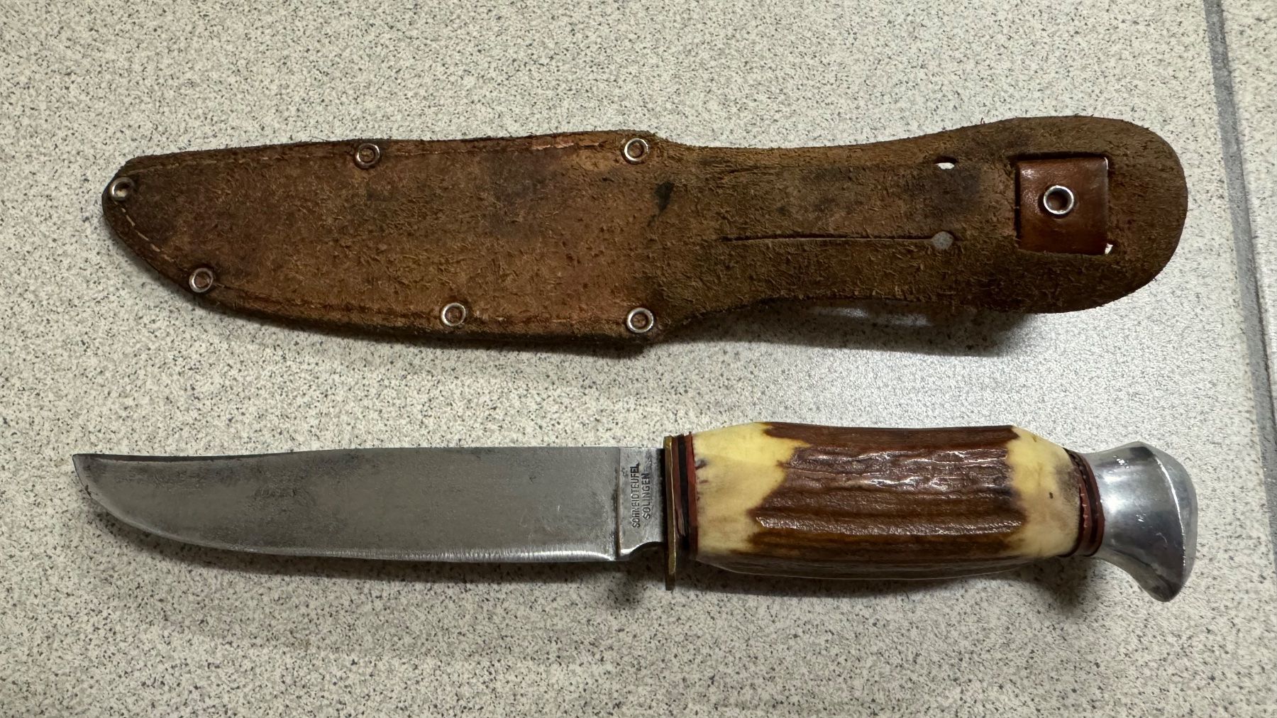 Solingen Accessori: Schneiderteufel Solingen Jagdmesser – Usato da Bremgarten AG venduto da Schussi 3