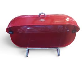 Stylischer Wesco Brotkasten Breadboy rot 