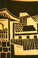 OTTO NEBEL (DE/CH 1892-1973) Lino 227, Linolschnitt, 1936