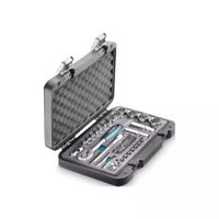 technocraft Steckschlüssel Satz SILVERLINE 1/4" + 3/8", 48-t