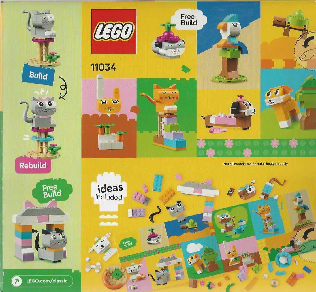 Lego Kit di costruzioni: LEGO CLASSIC 11034 CREATIVE PETS new – Nuovo e nell'imballaggio originale da Vezia venduto da Aquarius_Age 1
