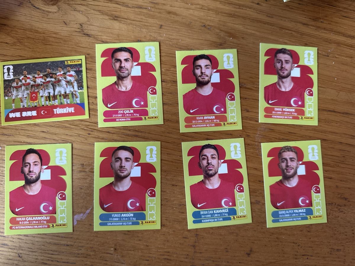 Panini Carte collezionabili: Panini 2026 8er Set TUR – Nuovo (secondo la descrizione) da Masein venduto da Buender45