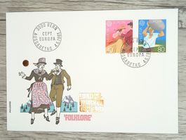 TR17 Enveloppe + Timbre Suisse 1981