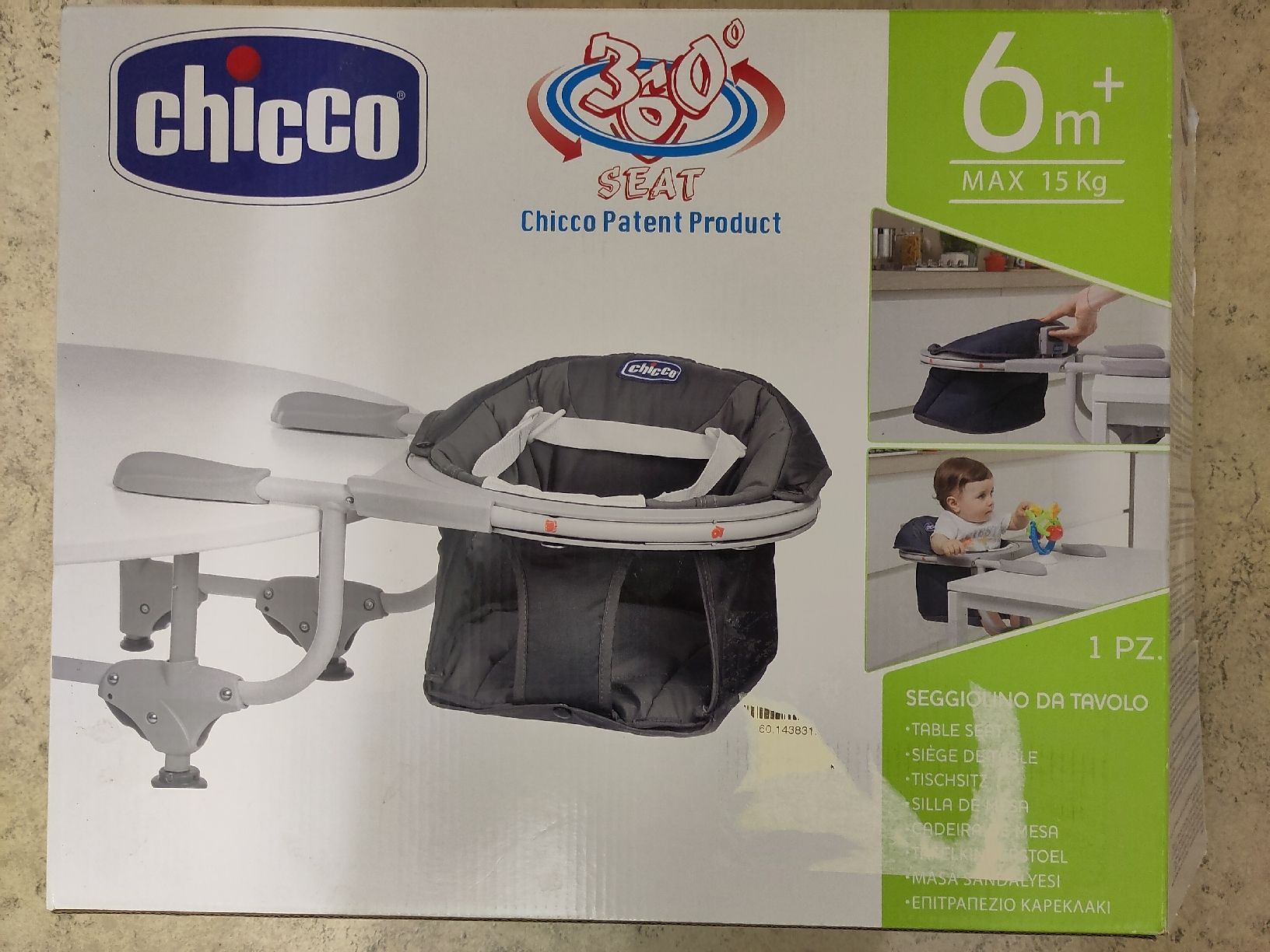 Chicco Seggioloni: Chicco Tischsitz – Usato da Dättlikon venduto da nad_6j6c
