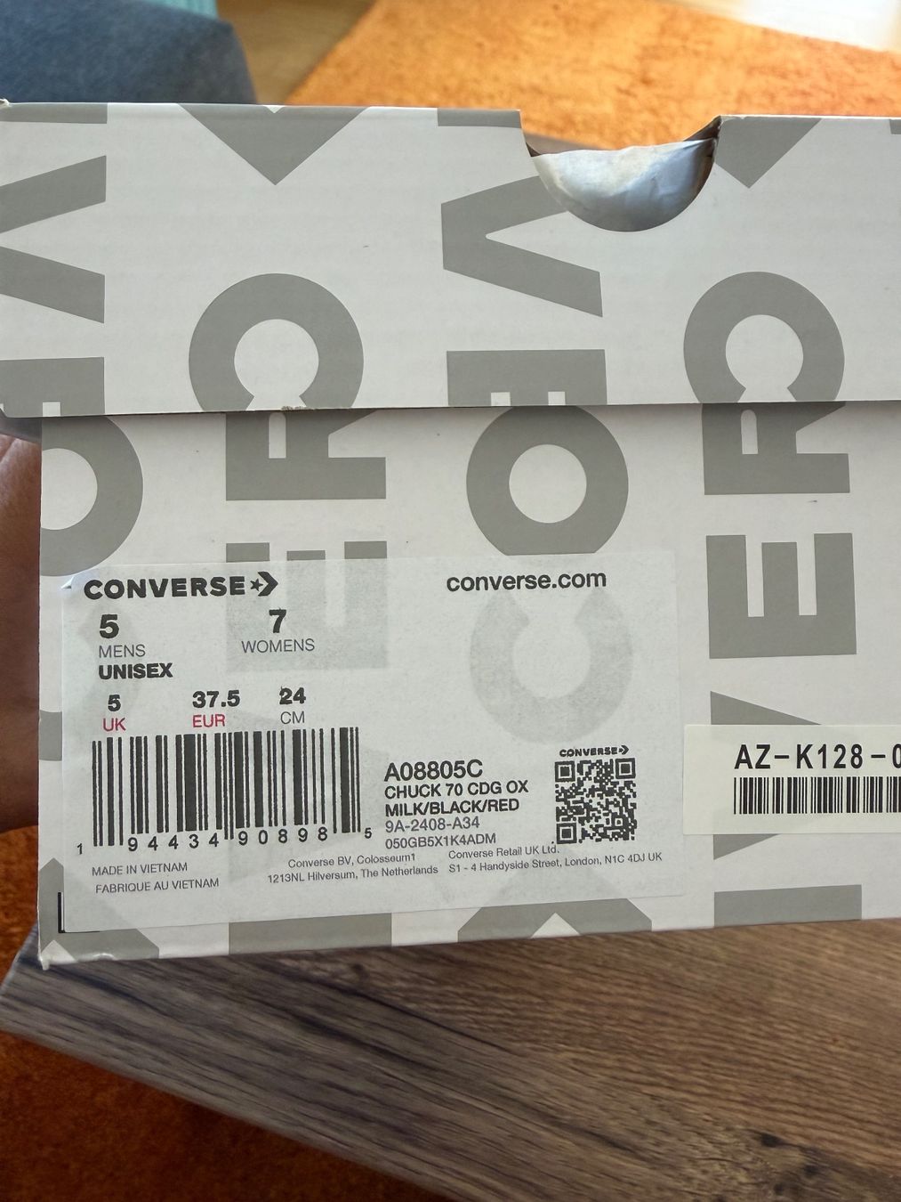 Comme Des Garcons Herrenschuhe: NEW Comme des Garçon x Converse – Gebraucht aus Zürich von lau_sld5 5