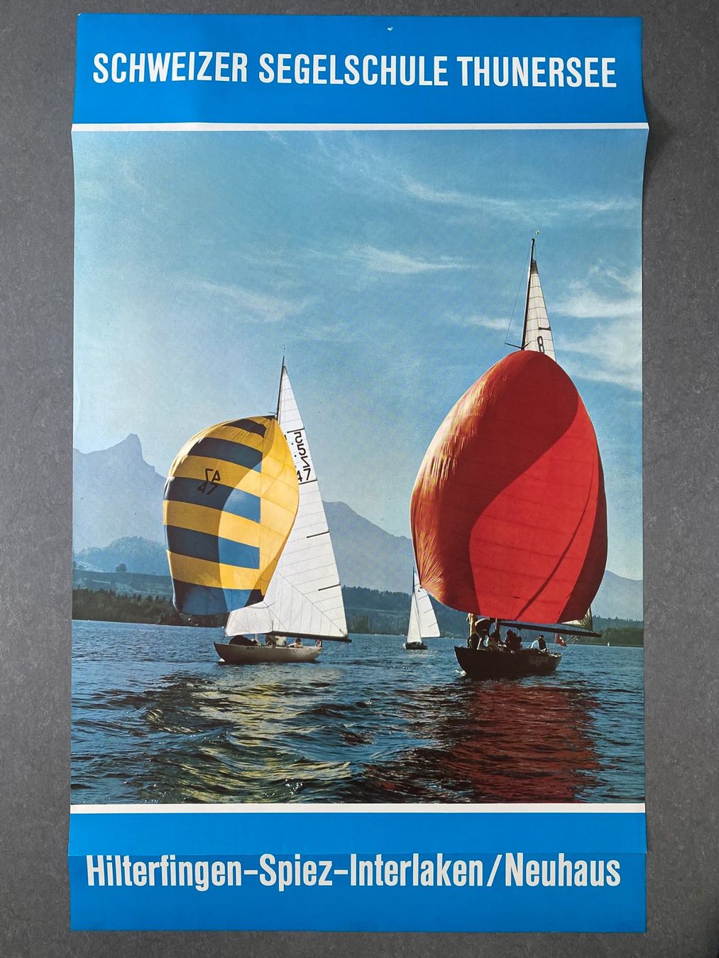 Foto & Immagini: Original Vintage Poster - Schweizer Segelschule Thunersee – Usato da Zürich venduto da jesulin05 1