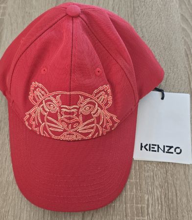 Kenzo Cap, Neu mit Etikett, Original, Rot, Tiger, Top! (51)