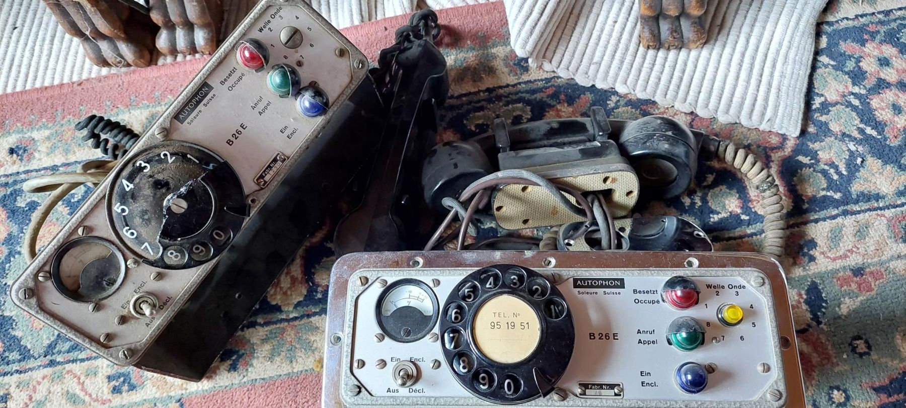 Telefone: Autophon B 26 E – Defekt aus Zürich von Ikomerz