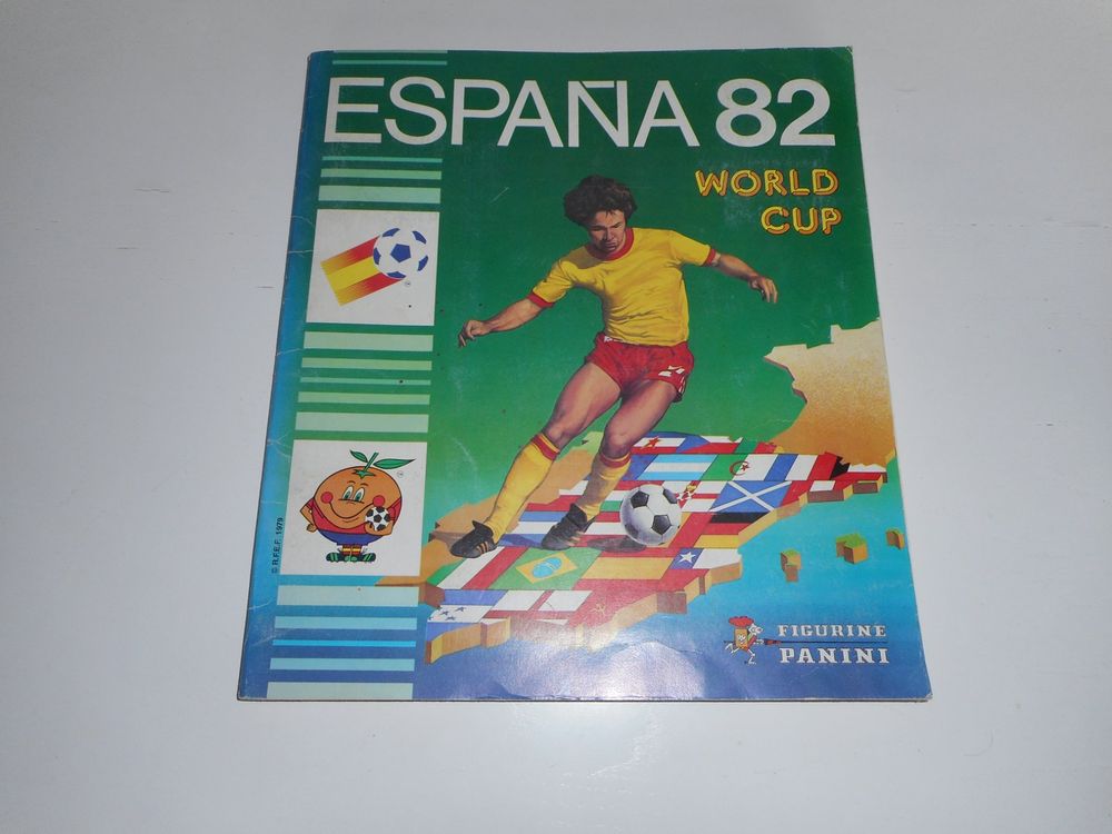 Album Panini Collection Espana 82 Coupe Du Monde 1982 - Incomplet Avec 86 Autocollants