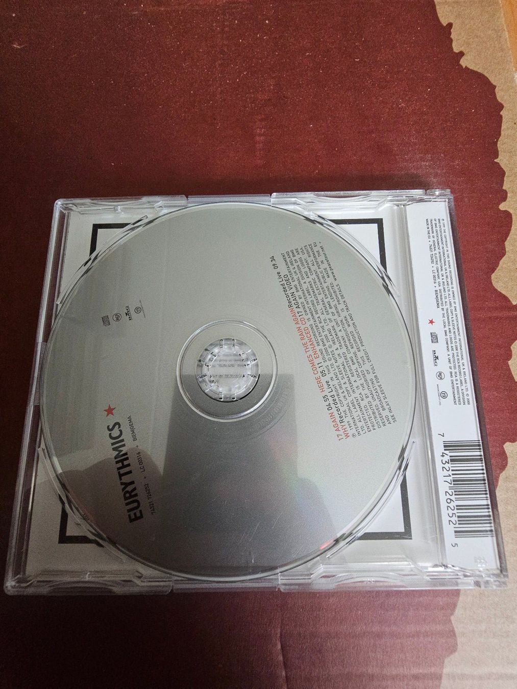 CD: CD Single - Eurythmics – 17 Again (2000) – Usato da Biberist venduto da Foolio0 1