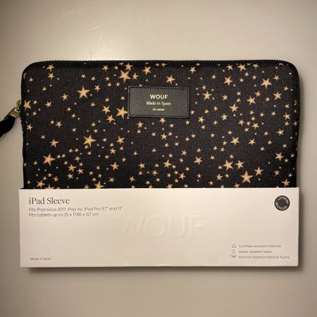 NEU: WOUF stars iPad Tasche (für 9,7" oder 11")