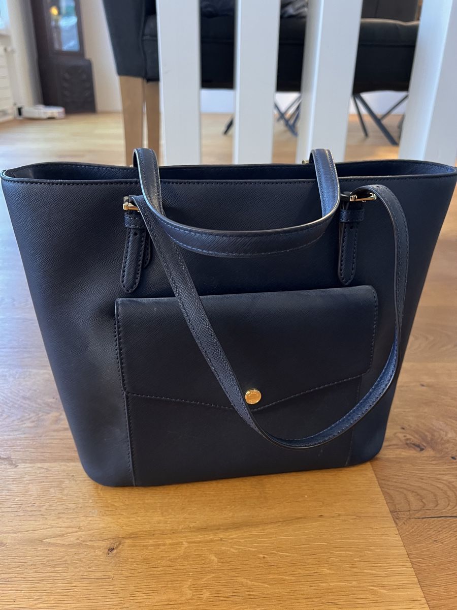 Michael Kors Taschen für Damen: Michael Kors, Handtasche, dunkelblau – Gebraucht aus Luzern von Natalie_Ily8 1